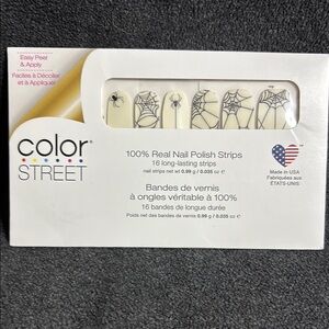 3/$10 - Color Street Spider Web Overlay Nail Strips